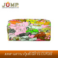 cheapest selling cosmetic bag, printing cars canvas cosmetic bags